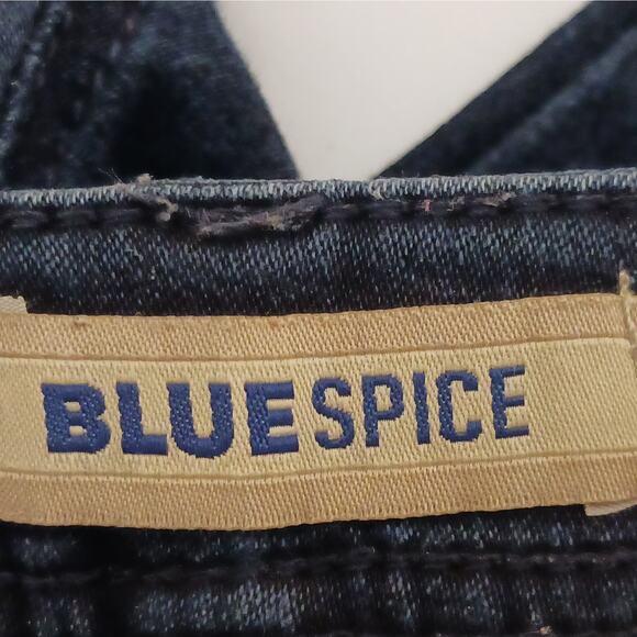 Blue Spice Jeans Womens 1 Blue Slim Low Rise Straight Jegging Denim Pants - Picture 7 of 12